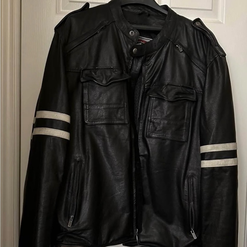RIVER ROAD BARON RETRO VINTAGE MEN'S CRUISER JACKET